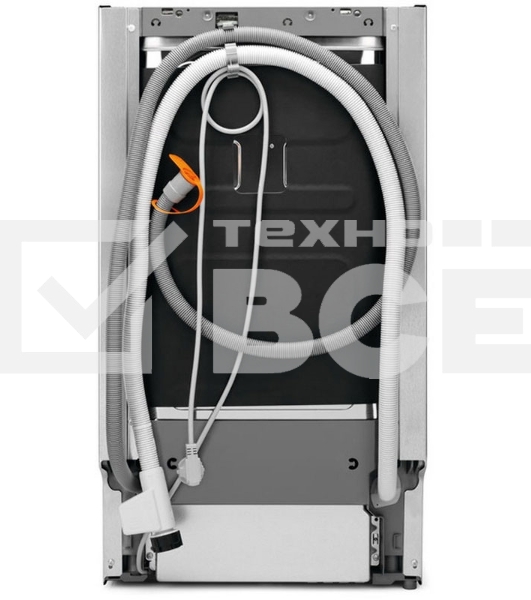 Встраиваемая посудомоечная машина ELECTROLUX EEG63410L/Встраиваемая узкая посудомоечная машина, загрузка на 10 комплектов посуды, сенсорное управление, 8 программ, 44.6x55x82 см, черный, сушка: стандартная (конденсация), индикация на полу: проекция дисплея