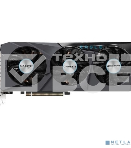 Видеокарта Gigabyte RTX 3070 EAGLE OC 8G 2.0 LHR 256 GDDR6 1770/14000 HDMIx2 DPx2 HDCP RTL