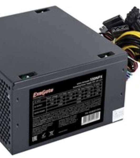 Кабель питания ExeGate Power EC-0,5P (C13->C14, VDE-250V-3*1.0мм2, медь, черный, 16A, 0.5 м)