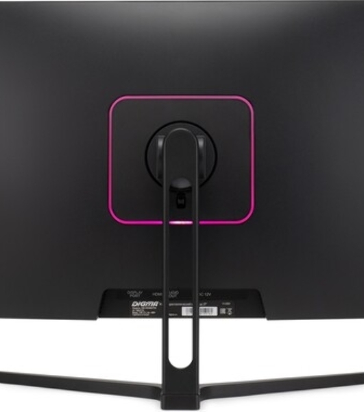 Монитор 27' Digma DM-MONB2702 IPS 2560x1440, 75 Гц, 5 мс, 16:9, 250 кд/м², 1xHDMI, 1xDP, 1x3.5 мм, черный