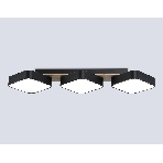 Светильник Ambrella light FL4878/3 BK/WD черный/дерево 54W 3000-6000K 680*200*70 (без ПДУ), фото8