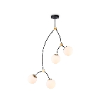 Светитльник Ambrella Light TR2575/4 BK/SB черный/бронза E27/4 max 60W D790*1120, фото6