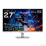Монитор 27' Gigabyte M27Q2 ICE EK IPS 2560x1440, 200 Гц, 1 мс, 16:9, 350 кд/м², 2xHDMI 2.0, DP 1.4, USB-C (PD 18 Вт), 3.5 Jack, USB Hub (3x USB 3.2), DisplayHDR 400, G-Sync Compatible, белый, фото14