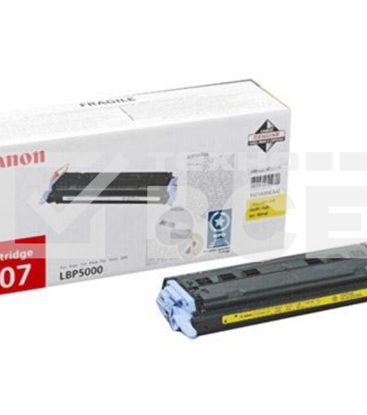 Картридж лазерный Canon 707Y (9421A004) желтый (2000 стр.) для LBP 5000/5100
