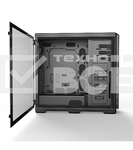 Корпус PHANTEKS Enthoo Pro Tempered Glass, Black, без БП, PWM Hub, Full-Tower