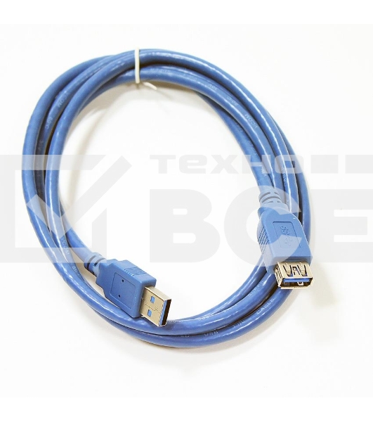 Кабель VCOM VUS7065-1.8M Кабель удлинительный USB3.0 Am-Af 1,8m