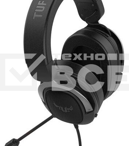 Игровые наушники ASUS TUF Gaming H3 чёрно-серые