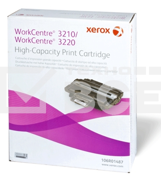Картридж лазерный Xerox 106R01487 черный для Xerox WC 3210/3220 (4100 стр)(Channels)