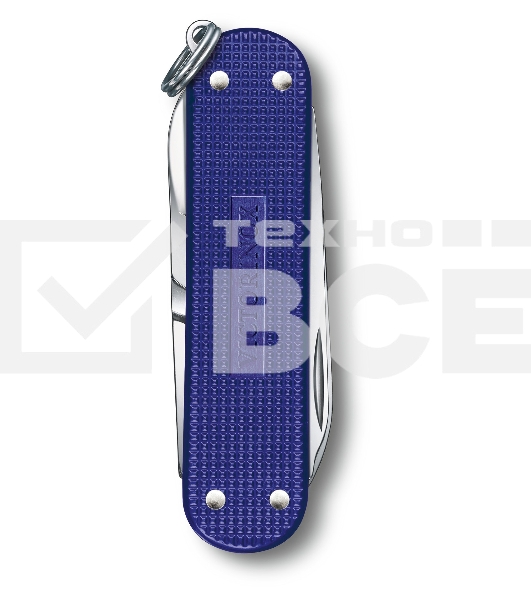 Нож перочинный Victorinox Classic Night Dive (0.6221.222G) 58мм 7функц. карт.коробка