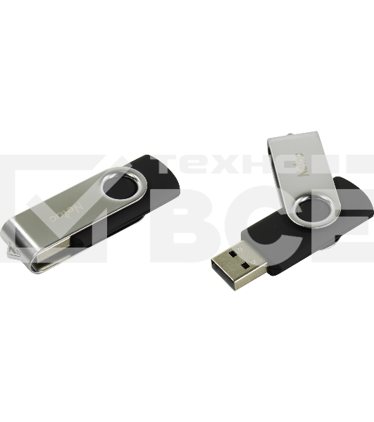 Флеш диск Netac U505 64Gb <NT03U505N-064G-20BK>, USB2.0