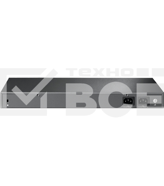 Коммутатор TP-Link JetStream 24-портовый управляемый SFP уровня 2+, 20 гигабитных SFP-портов и 4 гигабитных комбинированных порта SFP/RJ45
