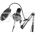 Микрофон проводной Оклик SM-600G 2.5м черный, фото17
