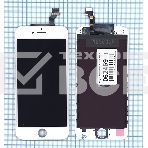 Дисплей для iPhone 6 в сборе с тачскрином (Hancai) белый, фото 1