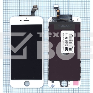 Дисплей для iPhone 6 в сборе с тачскрином (Hancai) белый
