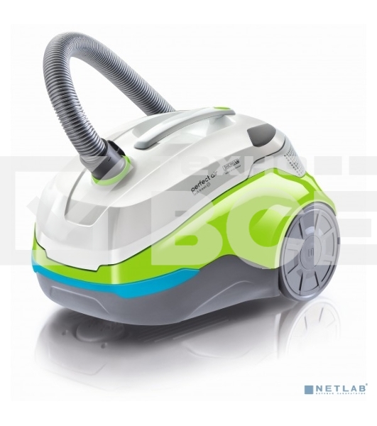 Пылесос Thomas Perfect Air Feel Fresh X3 белый/зеленый, 325/1700Вт, уборка сухая/влажная, пылесборник контейнер 2.6 л