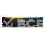 Оперативная память Kingston Fury Beast, DDR4, 32GB (2x16GB), 3200MHz, CL16, с радиатором, RGB, чёрный, фото4