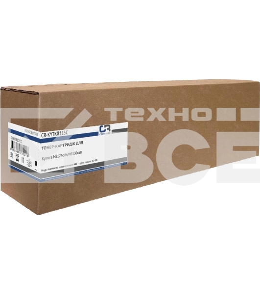 Картридж лазерный CopyRite CR-KYTK8115C TK-8115C голубой (6000стр.) для Kyocera M8124cidn/M8130cidn