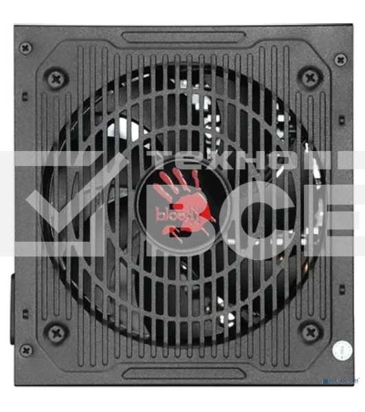 Блок питания Bloody BD-PS500W, 500Вт, 80 PLUS WHITE, 120мм,черный