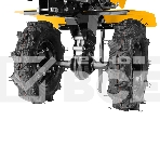 Мотоблок Denzel DPT-170, 7 л.с., ремен.сцеп, шир 85 см, глуб 35 см,фрез 3х3,ШОМ,скор 2В/1Н,кол 8