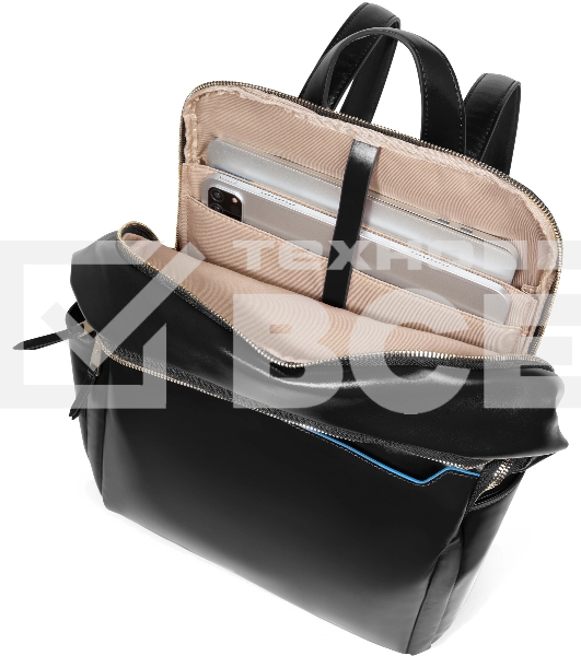 Рюкзак женский Piquadro Blue Square CA6678B2/N кожа черный