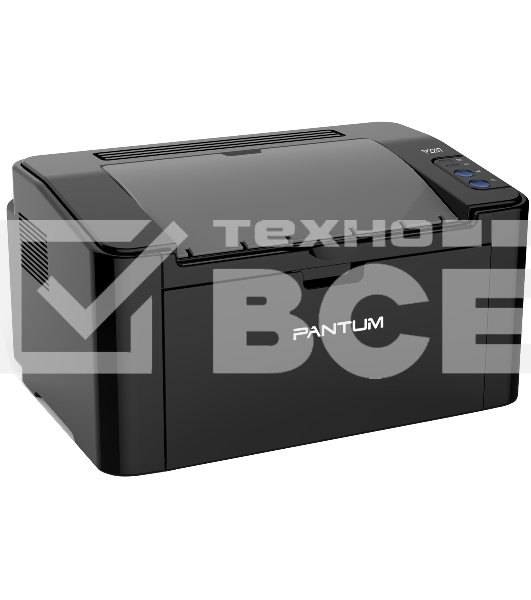 Принтер лазерный Pantum P2207, A4, ч/б, печ. до 20 стр/мин, 1200x1200 dpi, USB