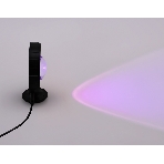 Атмосферная светодиодная настольная лампа Ambrella light DE8383 BK черный LED RGB 3W (ПДУ RGB), фото2