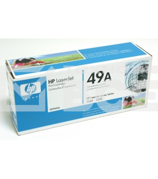 Картридж лазерный HP Q5949A черный для LaserJet 1160/1320 2500стр