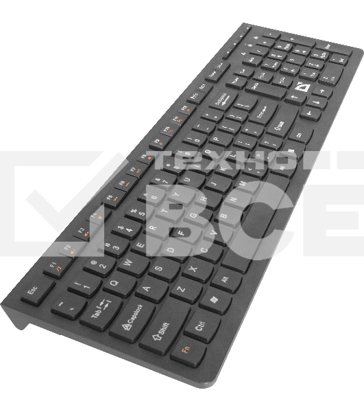 Клавиатура Defender ULTRAMATE SM-535 RU беспроводная USB, радиоканал, черный