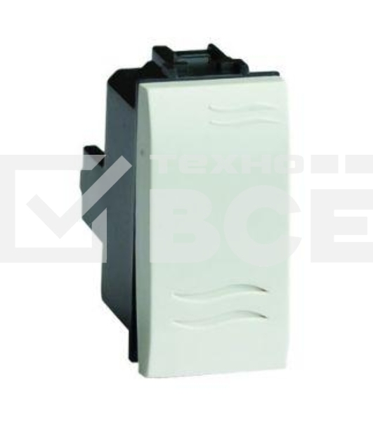 Выключатель 1-кл. 1мод. СП BRAVA 16А IP20 бел. ДКС 76001B
