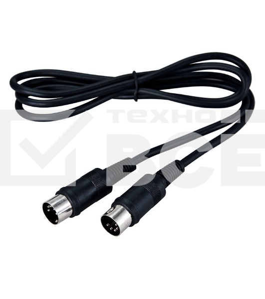 Шнур DIN 5 Pin - DIN 5 Pin, длина 1,2 метра Rexant