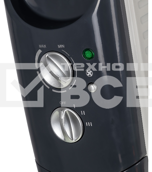 Масляный обогреватель Ballu Turbo BOH/TB- 09FH 2000 (9 секций) белый, 2000 Вт, 28 м2, термостат
