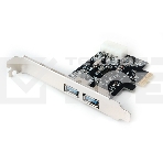 Контроллер USB  Gembird SPCR-01, в PCI, порты: 2 внешн. USB 3.0, фото2