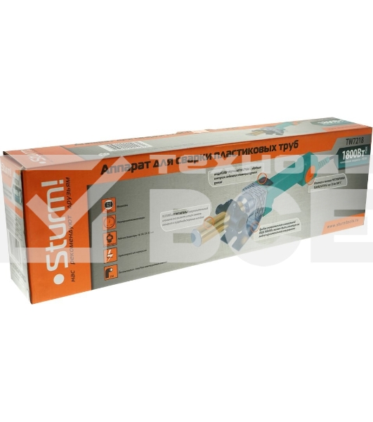 Аппарат для сварки пласт.труб Sturm TW7218