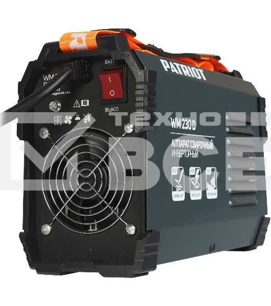 Сварочный аппарат Patriot WM230D инвертор ММА 10.7кВт