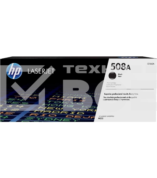 Тонер Картридж HP 508A CF360A черный для HP CLJ M552/M553 (6000стр.)