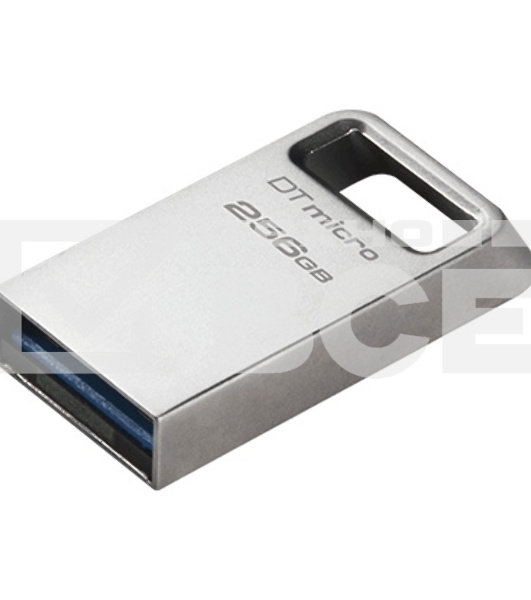 Флеш диск Kingston 256Gb DataTraveler Micro DTMC3G2/256GB USB3.0 серебристый