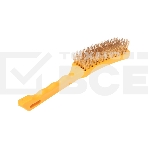 Щетка по металлу Kranz с пластиковой ручкой 260 мм, фото2