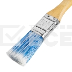 Кисть плоская 'Евро' 1', искусственная щетина, деревянная рукоятка MTX, фото3