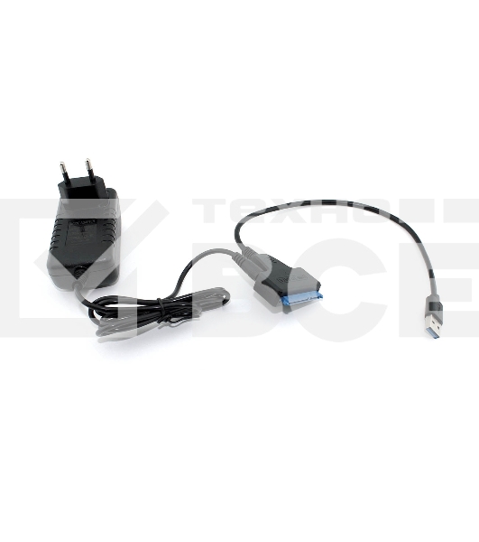 Кабель-переходник для HDD SATA USB 3.0 с доп. питанием