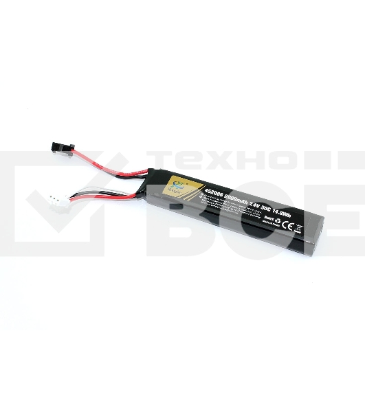 Аккумулятор Li-Pol 7.4V 452096 2000mAh разъем SM