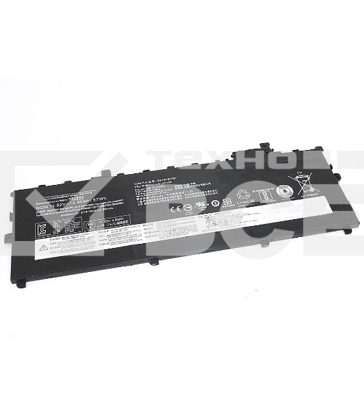 Аккумуляторная батарея для ноутбука Lenovo ThinkPad X1 Carbon Gen 5 (01AV430) 11.58V 57Wh