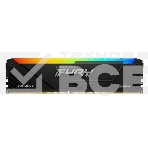 Оперативная память Kingston Fury Beast, DDR4, 64GB (2x32GB), 3600MHz, CL18, с радиаторами, RGB, черный, фото4