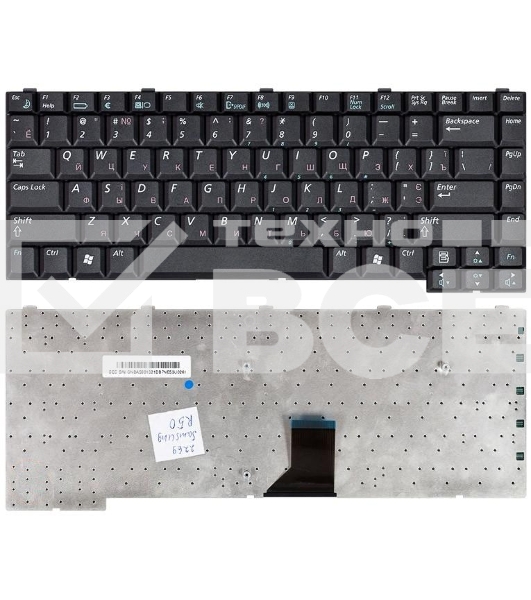 Клавиатура для ноутбука Samsung M40 M45, черная