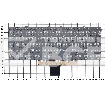 Клавиатура для ноутбука HP Pavilion 14-DV 14-DW синяя, фото 1