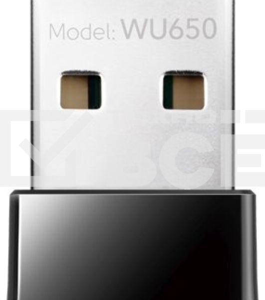 Сетевой адаптер Wi-Fi Cudy WU650 AC650 USB 2.0 (ант.внутр.) 1ант.