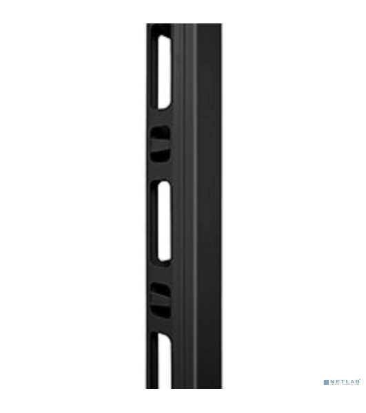 Организатор комм. шнуров Cabeus, 47HU, 2100х90х80 мм (ВхШхГ), вертикальный, для шкафов, цвет: чёрный, (металлический) 