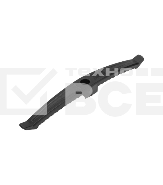 Держатель кабеля Rexant для прямого монтажа двусторонний черный, 240 мм (20 шт/уп)