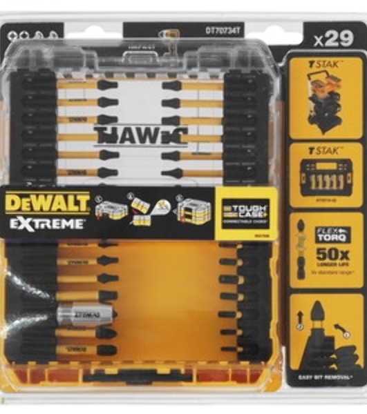 Набор бит DeWalt DT70734T-QZ (29пред.) для шуруповертов