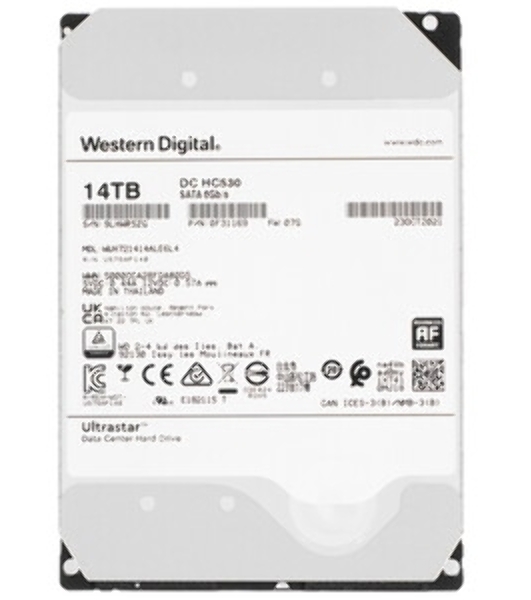 Жесткий диск серверный WD Ultrastar DC HC590 26TB WUH722626ALE6L4 (SATA 3.5' 7200 512Mb 6Gbs)