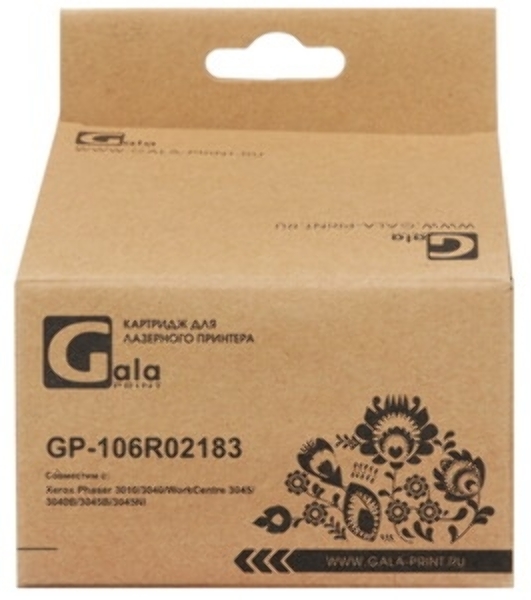 Картридж лазерный GalaPrint GP-106R02183 черный (2300 стр.) для Rank Xerox Phaser 3010/40/WC 3045